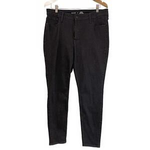 Old Navy High-Rise Rockstar Super Skinny Jeans Size 14 Black